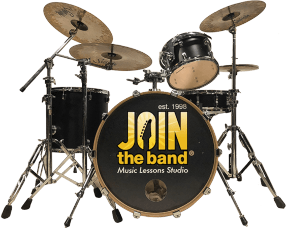 Join The Band Drumset with Logo