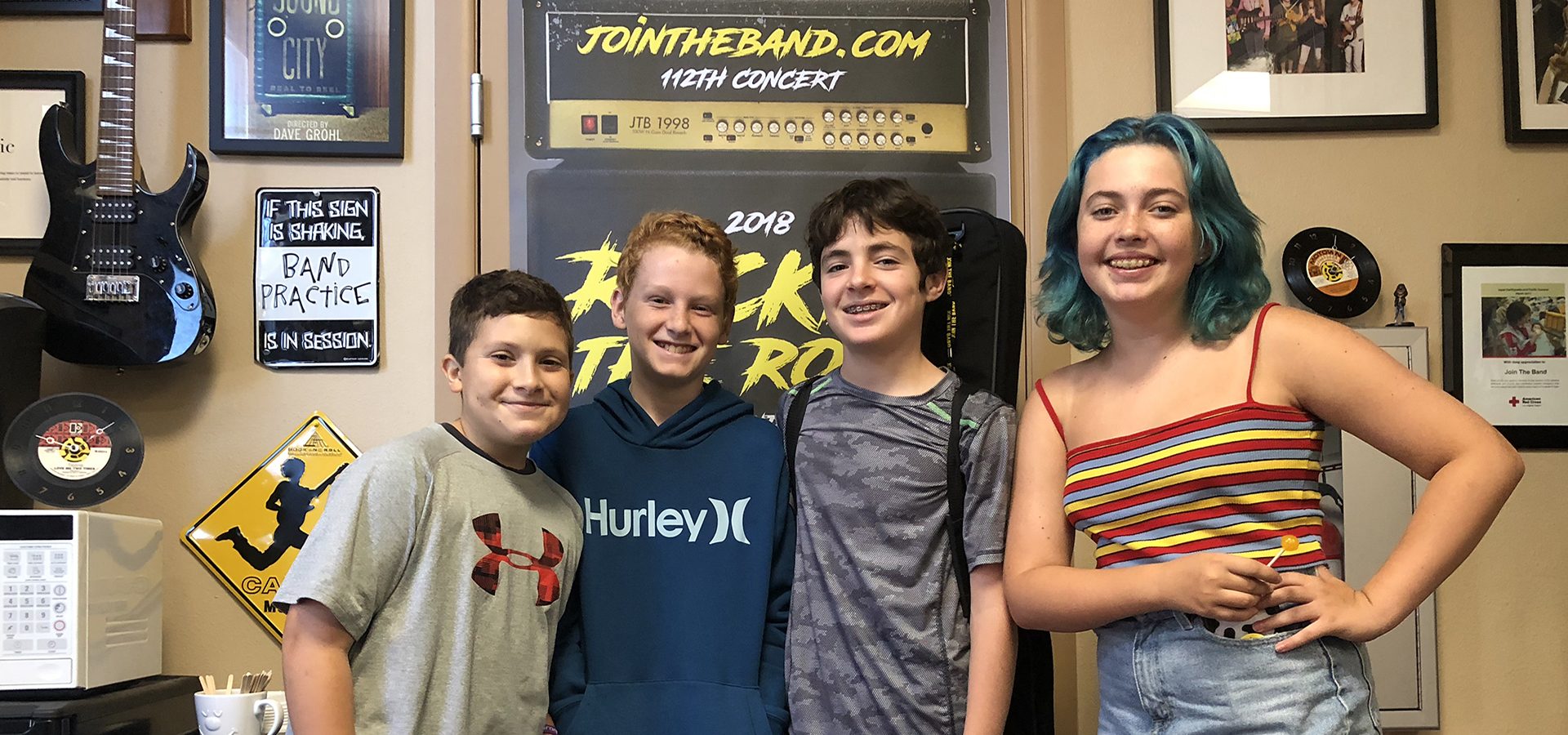 Rock Band Music Camp - Kids Band - Sherman Oaks, Los Angeles - Join The Band